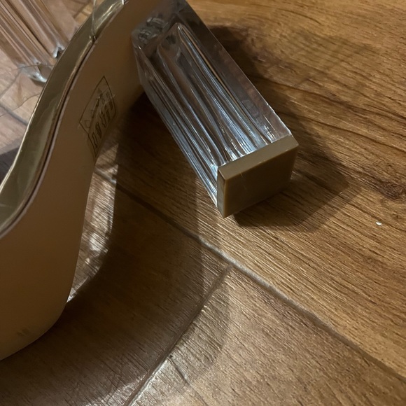 Ladies Clear Strap Heels by Fashion Nova - Picture 3 of 6
